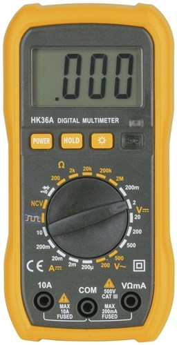 Digitech Cat III Digital Multimeter with Non-Contact Voltage Sensor