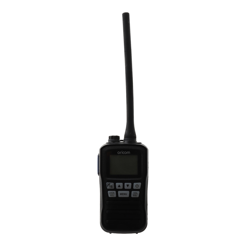 Oricom MX300 Waterproof Handheld VHF Marine Radio Black