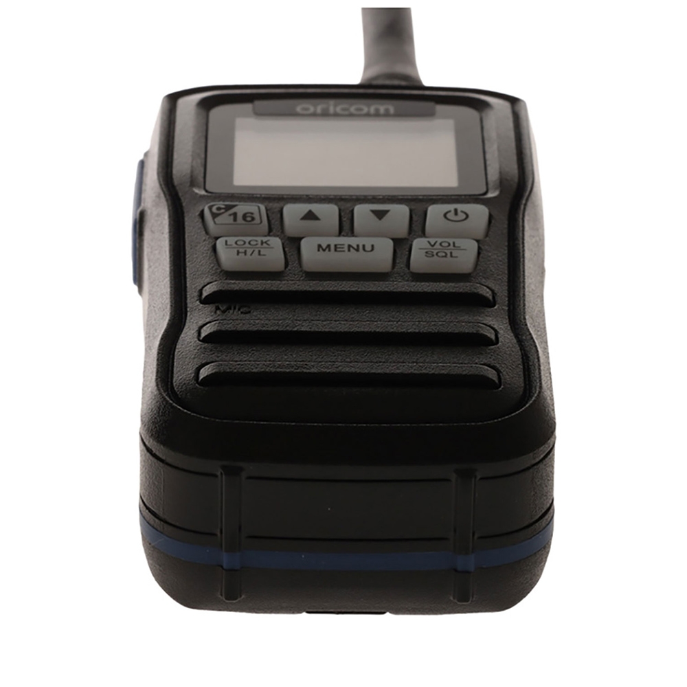Oricom MX300 Waterproof Handheld VHF Marine Radio Black