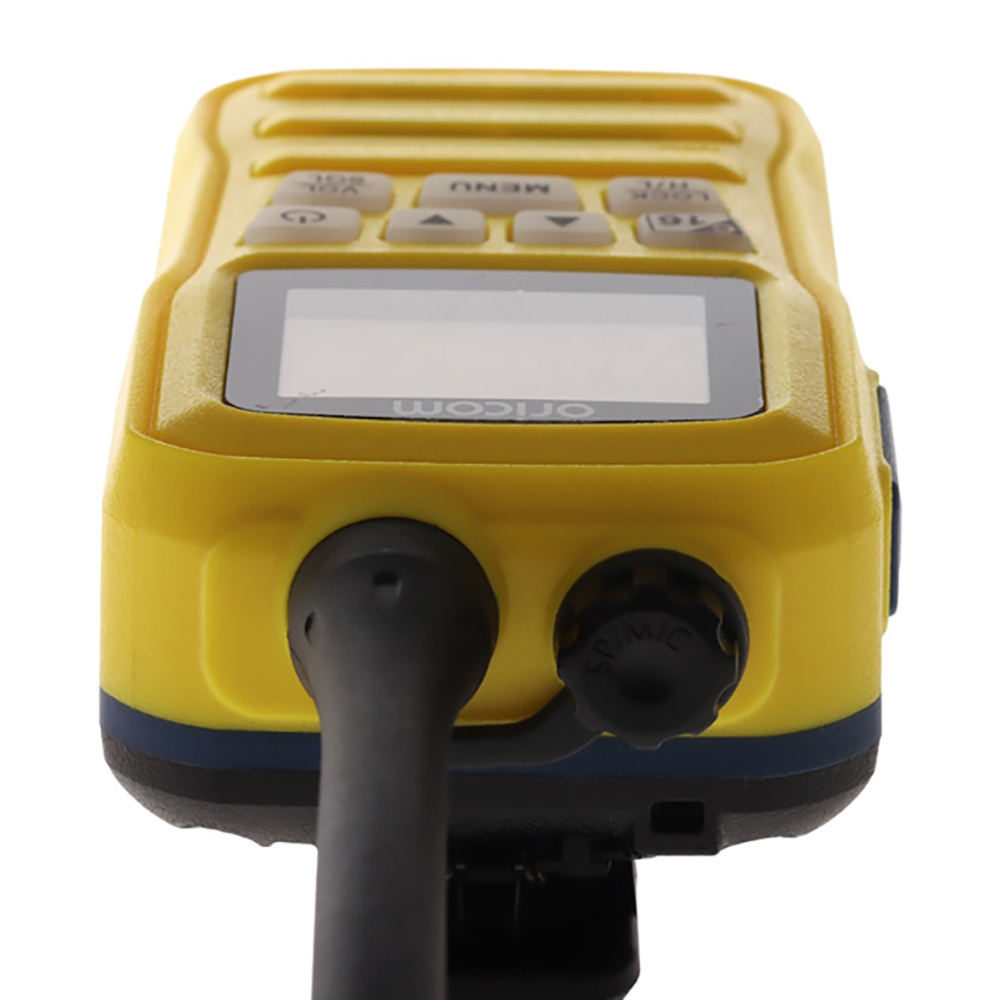 Oricom MX300 Waterproof Handheld VHF Marine Radio Yellow