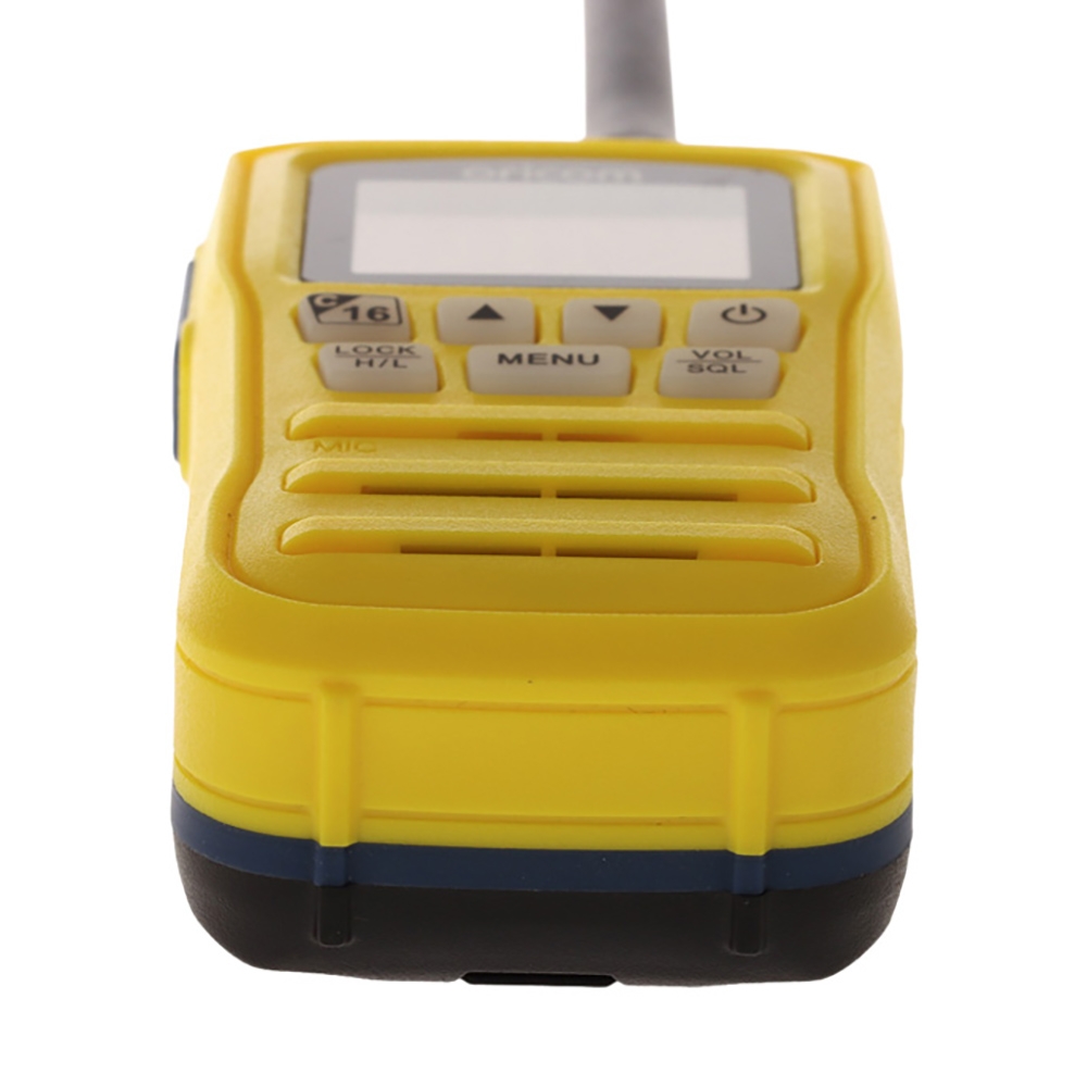 Oricom MX300 Waterproof Handheld VHF Marine Radio Yellow