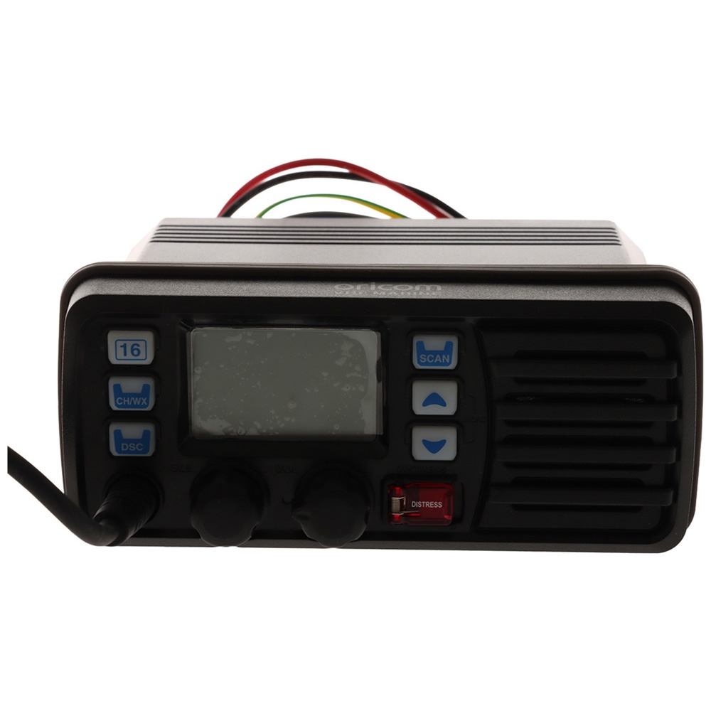Oricom MX1000 Fixed Mount VHF Marine Radio with DSC 25W Black