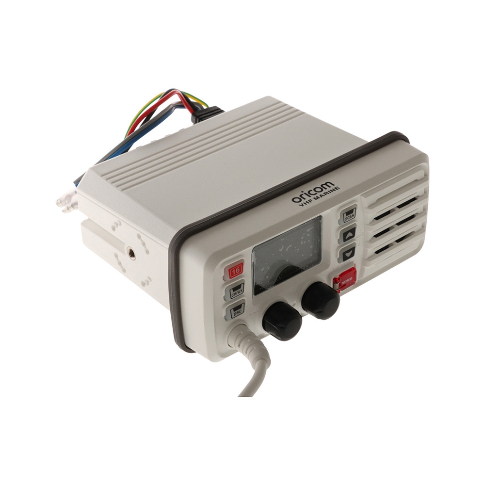 Oricom MX1000 Fixed Mount VHF Marine Radio with DSC 25W White