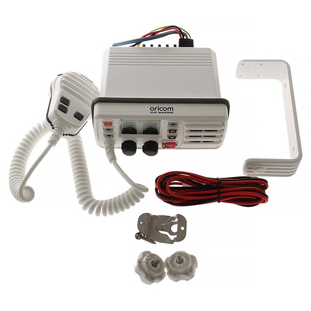 Oricom MX1000 Fixed Mount VHF Marine Radio with DSC 25W White