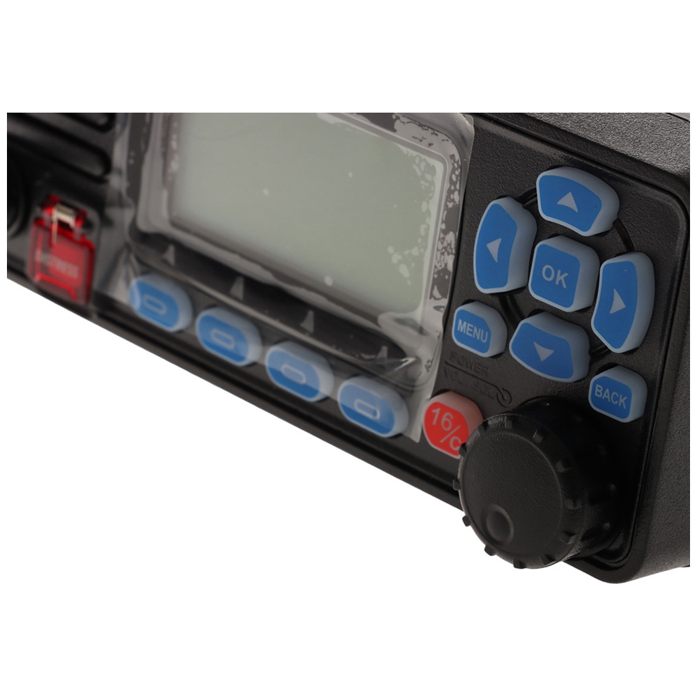 Oricom MX1100G Fixed Mount VHF Marine Radio with DSC and Built in GPS Receiver - Returned Unit