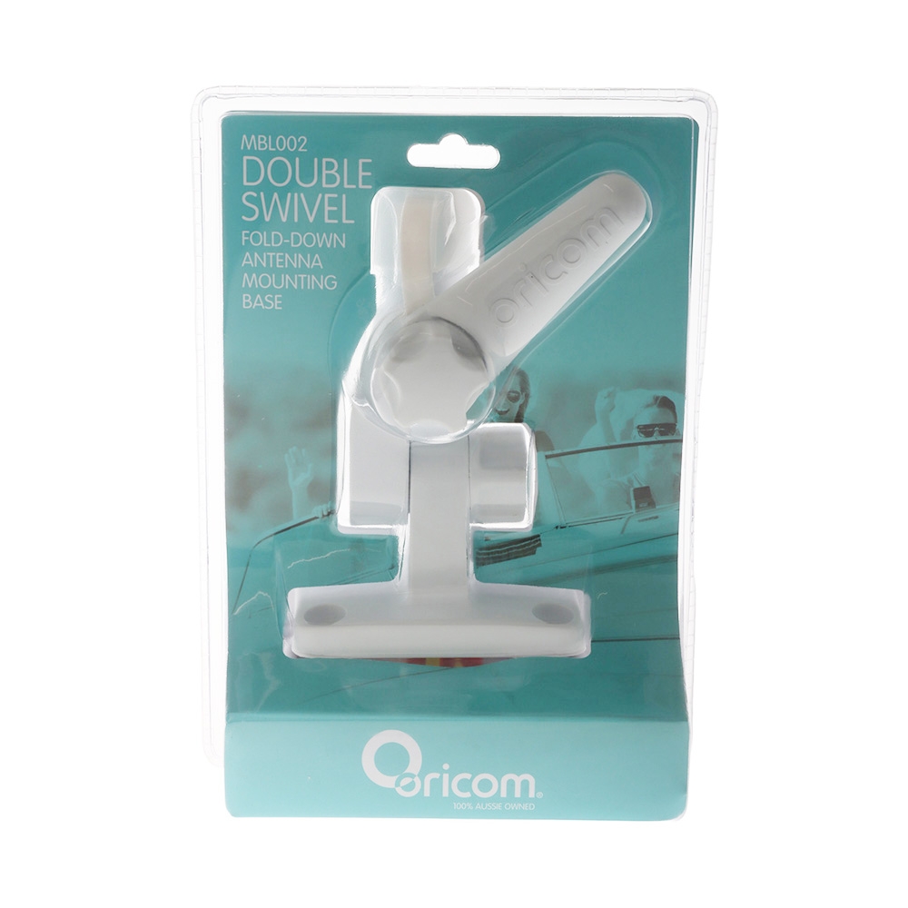 Oricom Double Swivel Fold-Down Antenna Mounting Base