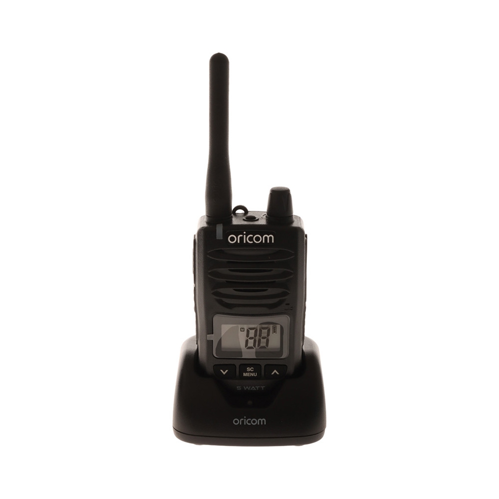 Oricom DTXTP600 Waterproof Handheld UHF CB Radio Trade Pack  5W