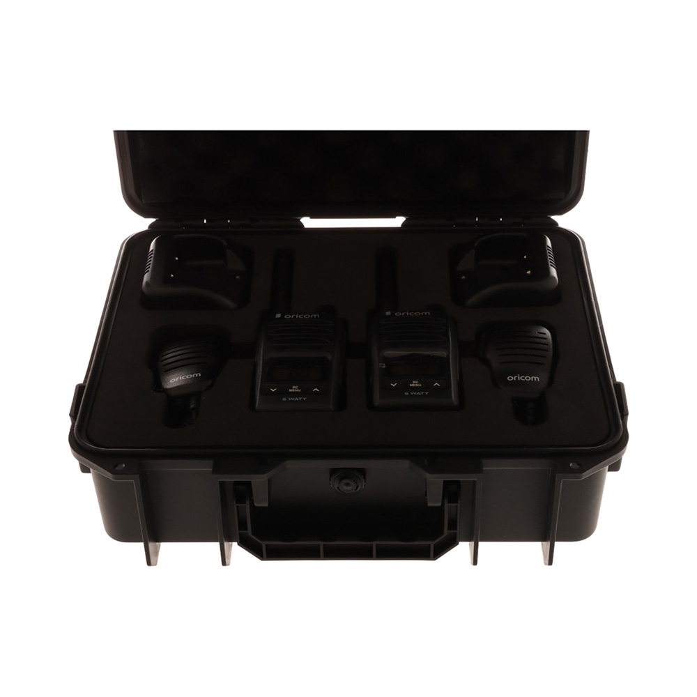 Oricom DTXTP600 Waterproof Handheld UHF CB Radio Trade Pack  5W