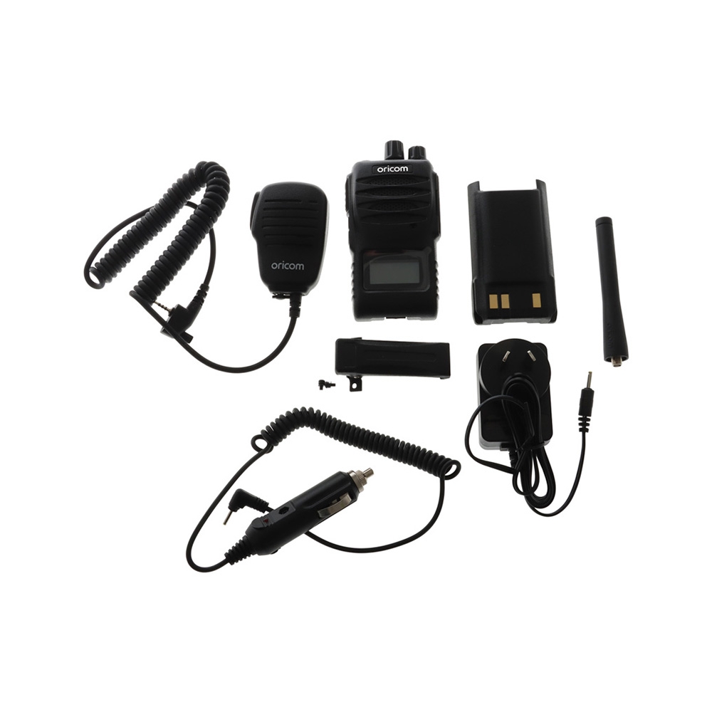 Oricom UHF5400 Handheld UHF CB Radio with Speaker Microphone 5W