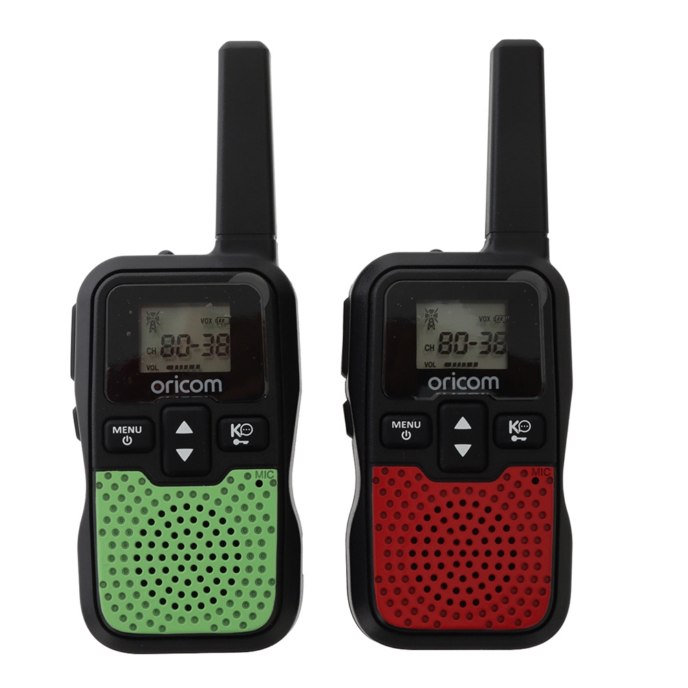 Oricom UHF768RG Handheld UHF CB Radio Twin Pack
