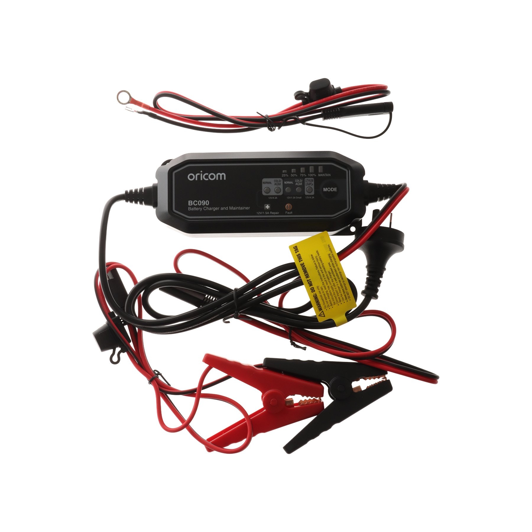 Oricom 7-Stage Battery Charger and Maintainer 2-110Ah 12V
