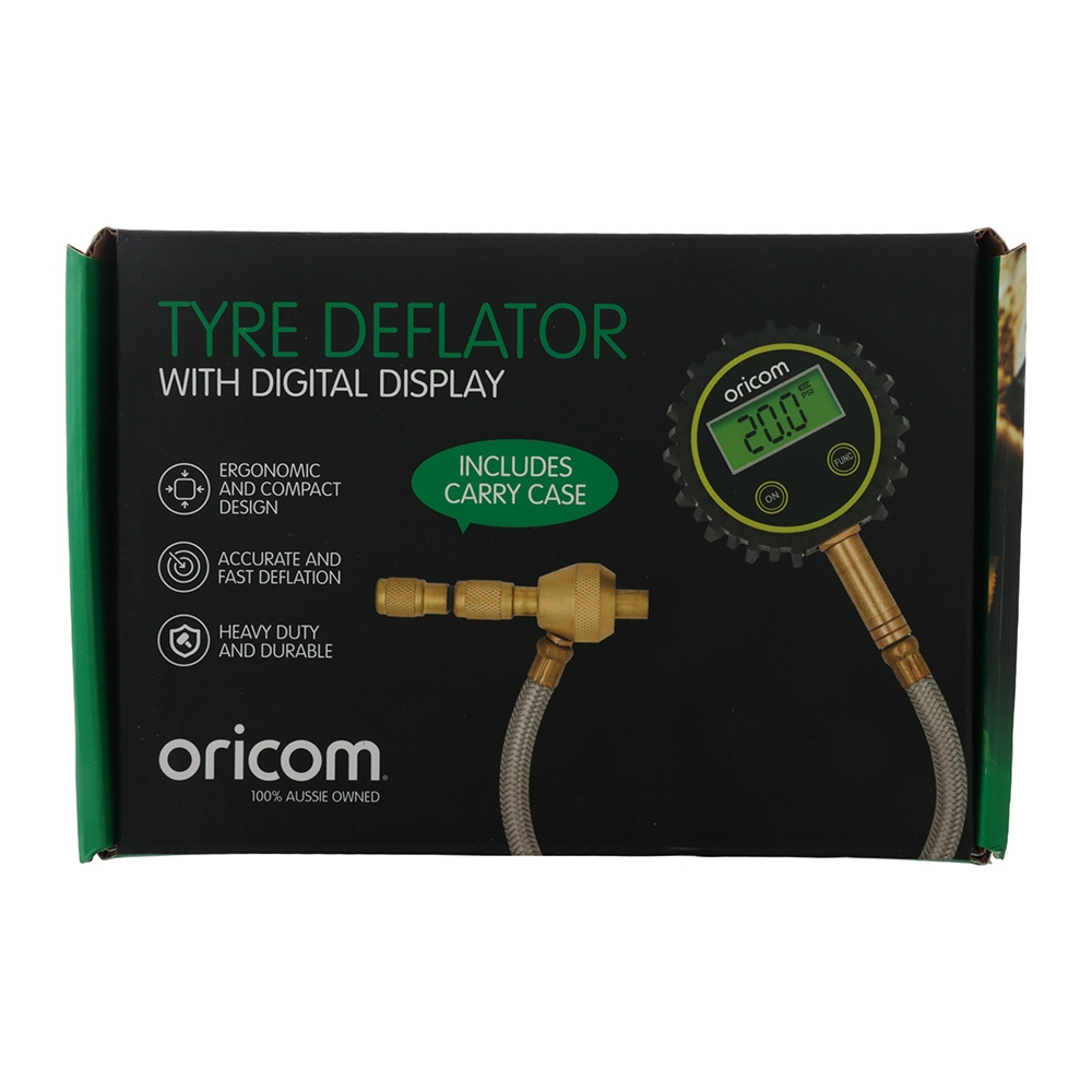 Oricom TDD01 Tyre Deflator with Digital Display