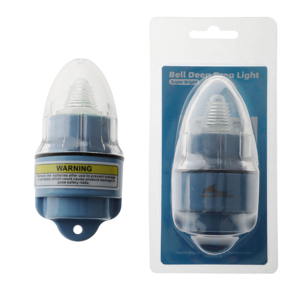 BlueWing Deep Drop Bell Light 10.7cm Blue 