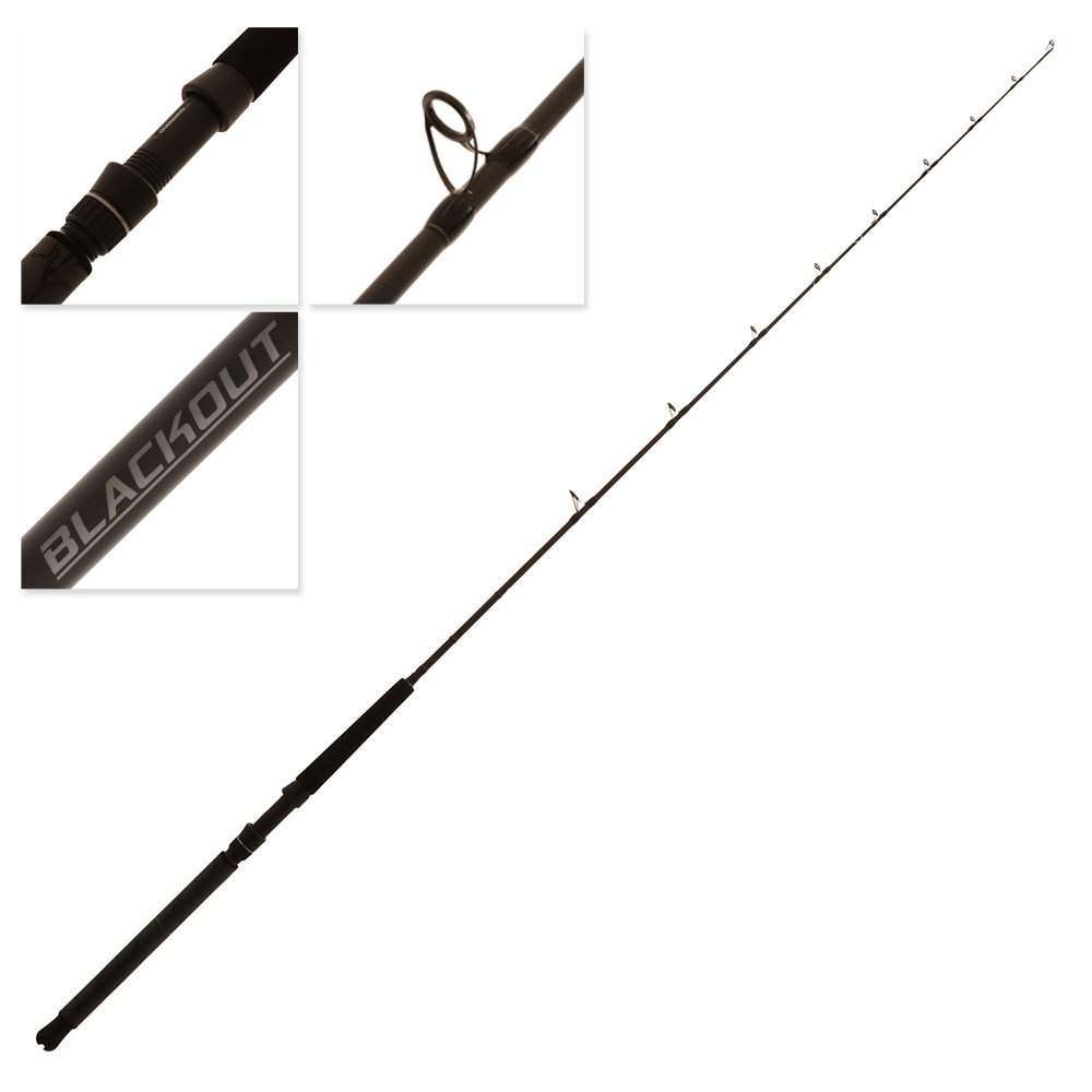 Shimano Blackout Overhead Boat Rod 6ft 6in 10-15kg 1pc