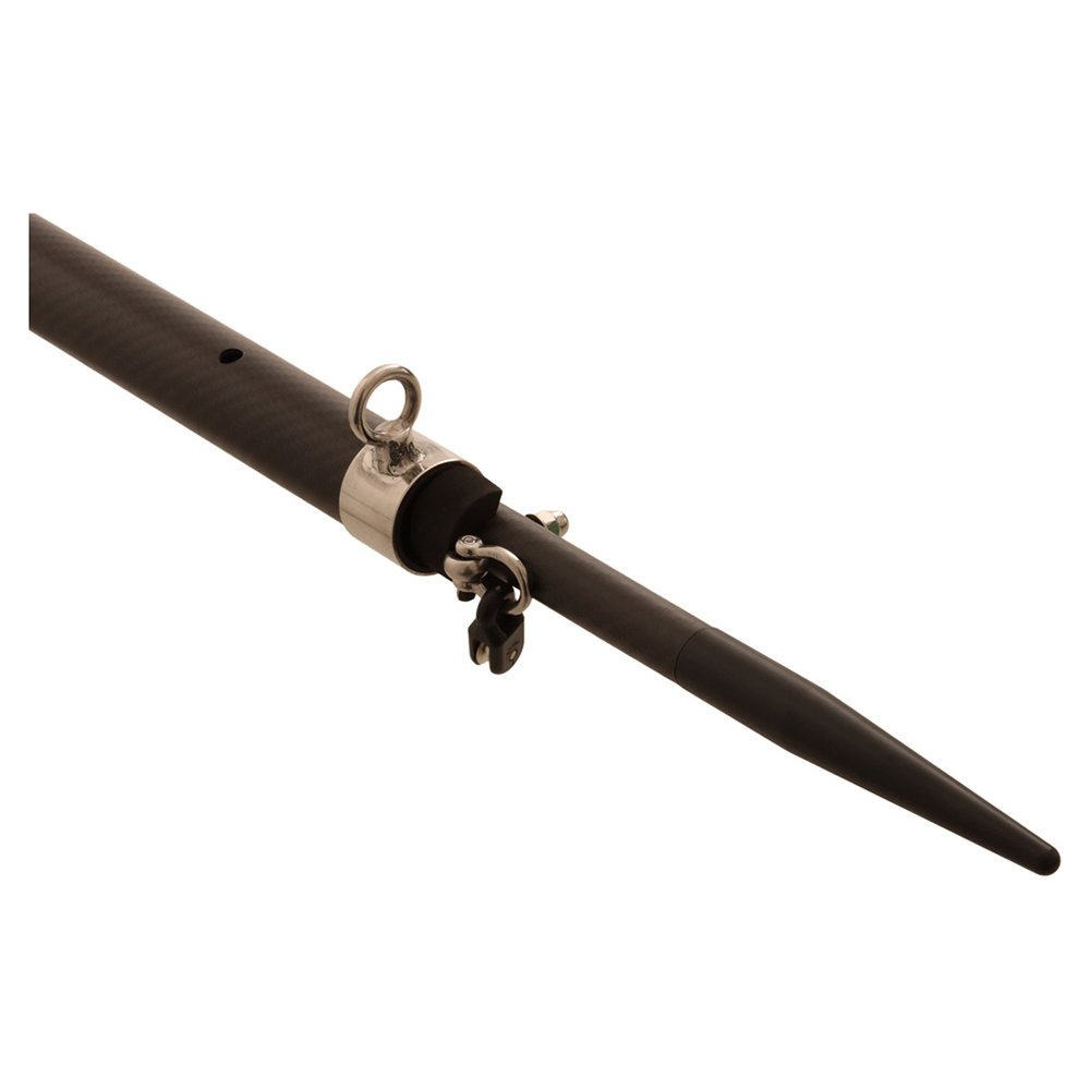 Kilwell Stiff 3K Carbon Telescopic Drop-In Outrigger Poles and Slimline Bases Set 4.5m 2pc 42mm Pair