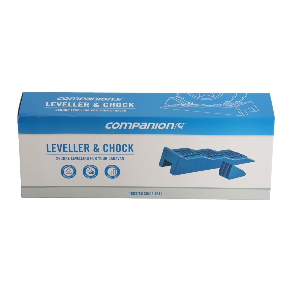Companion Caravan Leveller and Chock