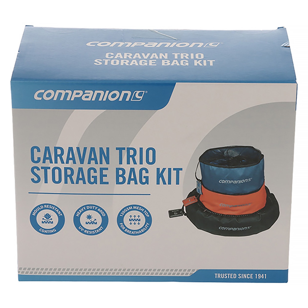 Companion Caravan Trio Storage Bag Kit