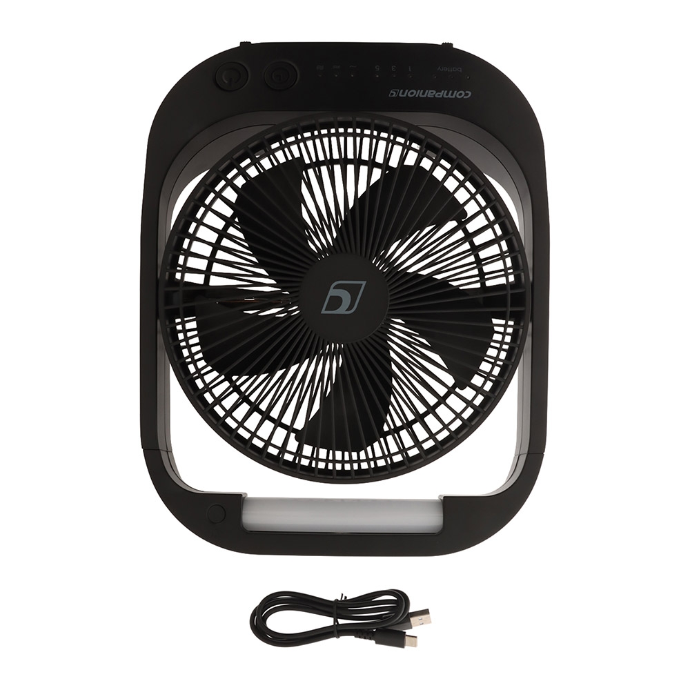 Companion Aerobreeze Lumos Fan with Light 20cm