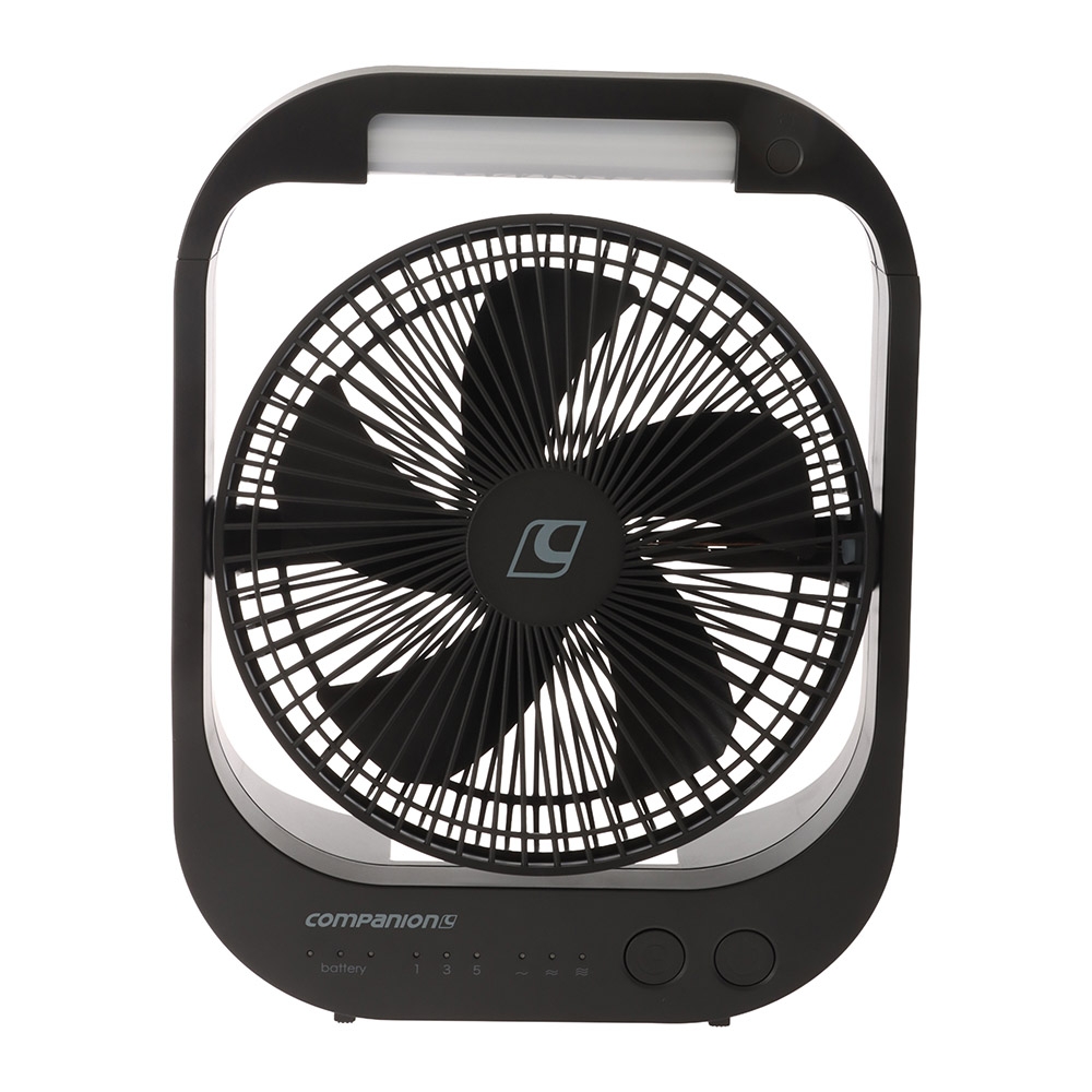 Companion Aerobreeze Lumos Fan with Light 20cm
