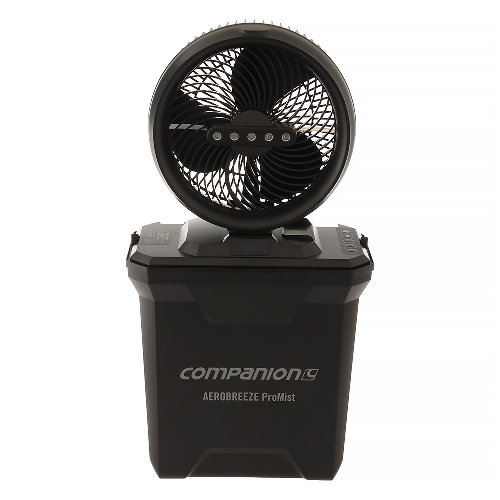 Companion Aerobreeze ProMist Oscillating Misting Fan 25cm