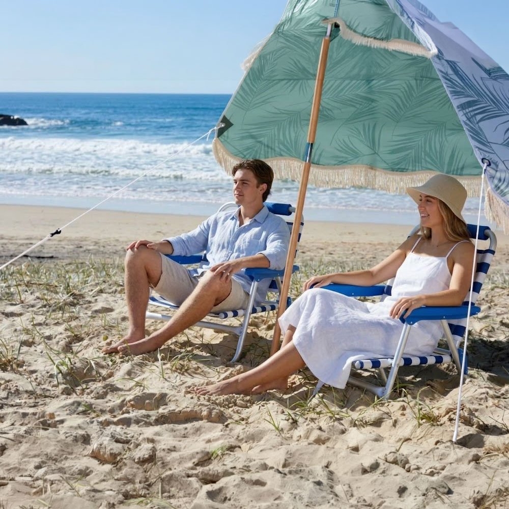 OZtrail Burleigh Folding Beach Chair