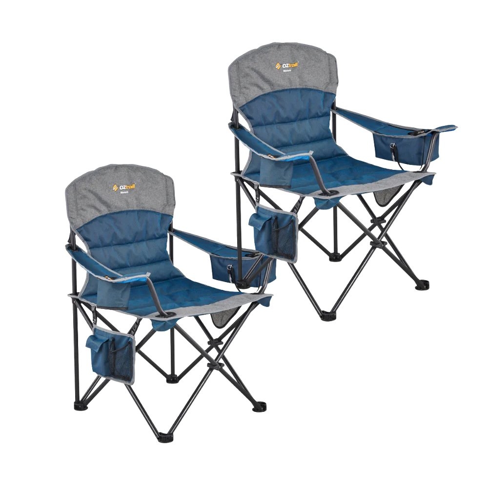 OZtrail Monarch Deluxe Outdoor Chair Qty 2