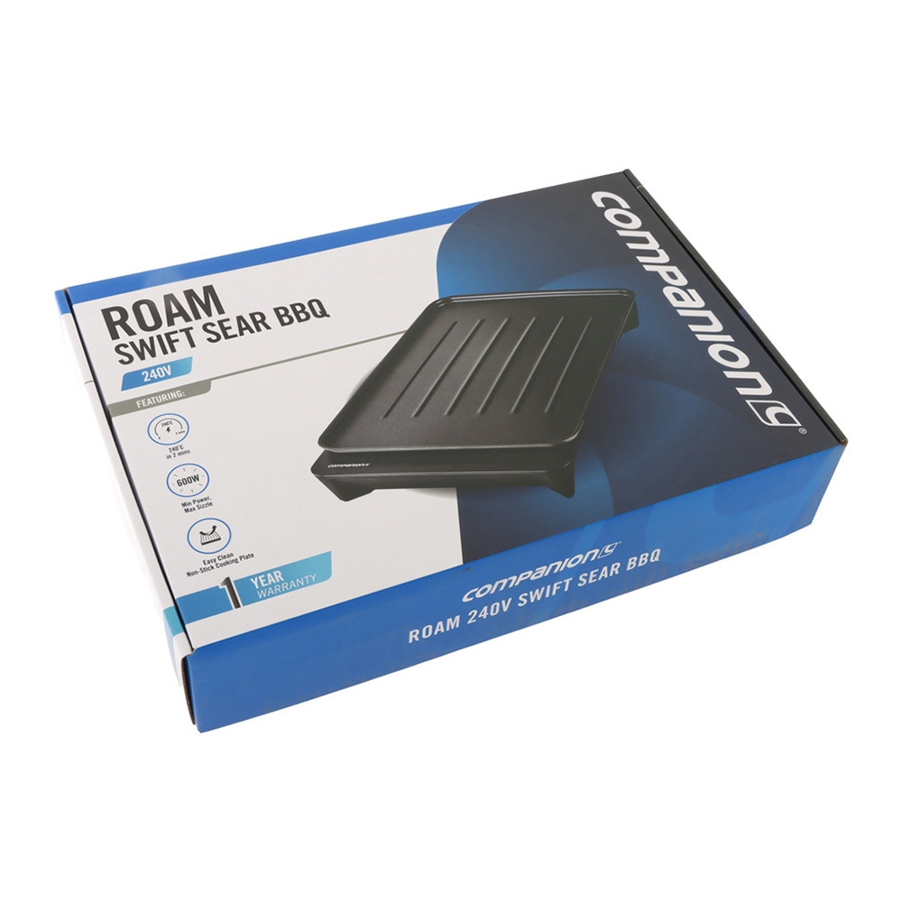 Companion Roam Swift Sear Electric BBQ Grill 240V 600W