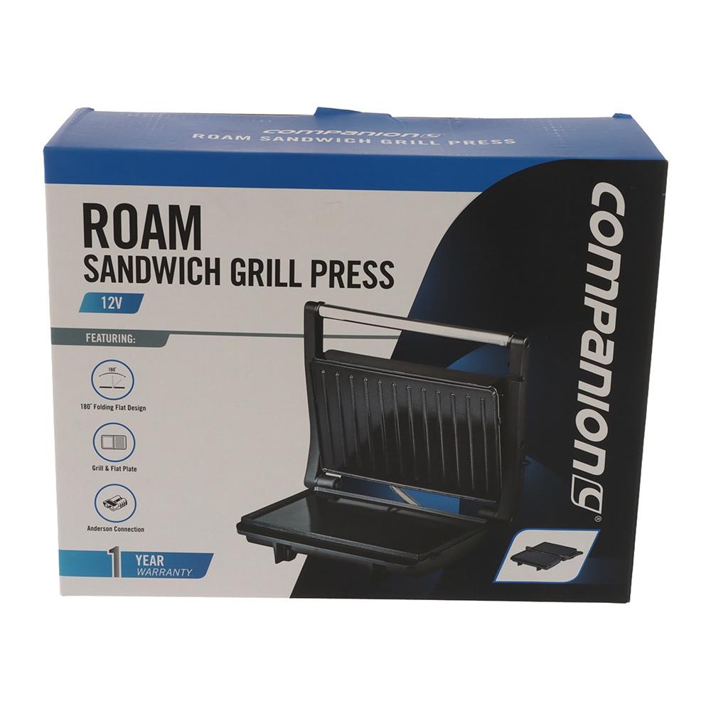 Companion Roam Sandwich Grill Press 12V