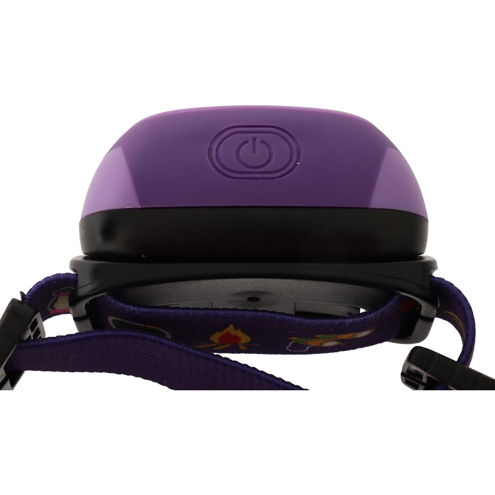 OZtrail Lumos Twinkle Kids Headlamp 80lm Purple