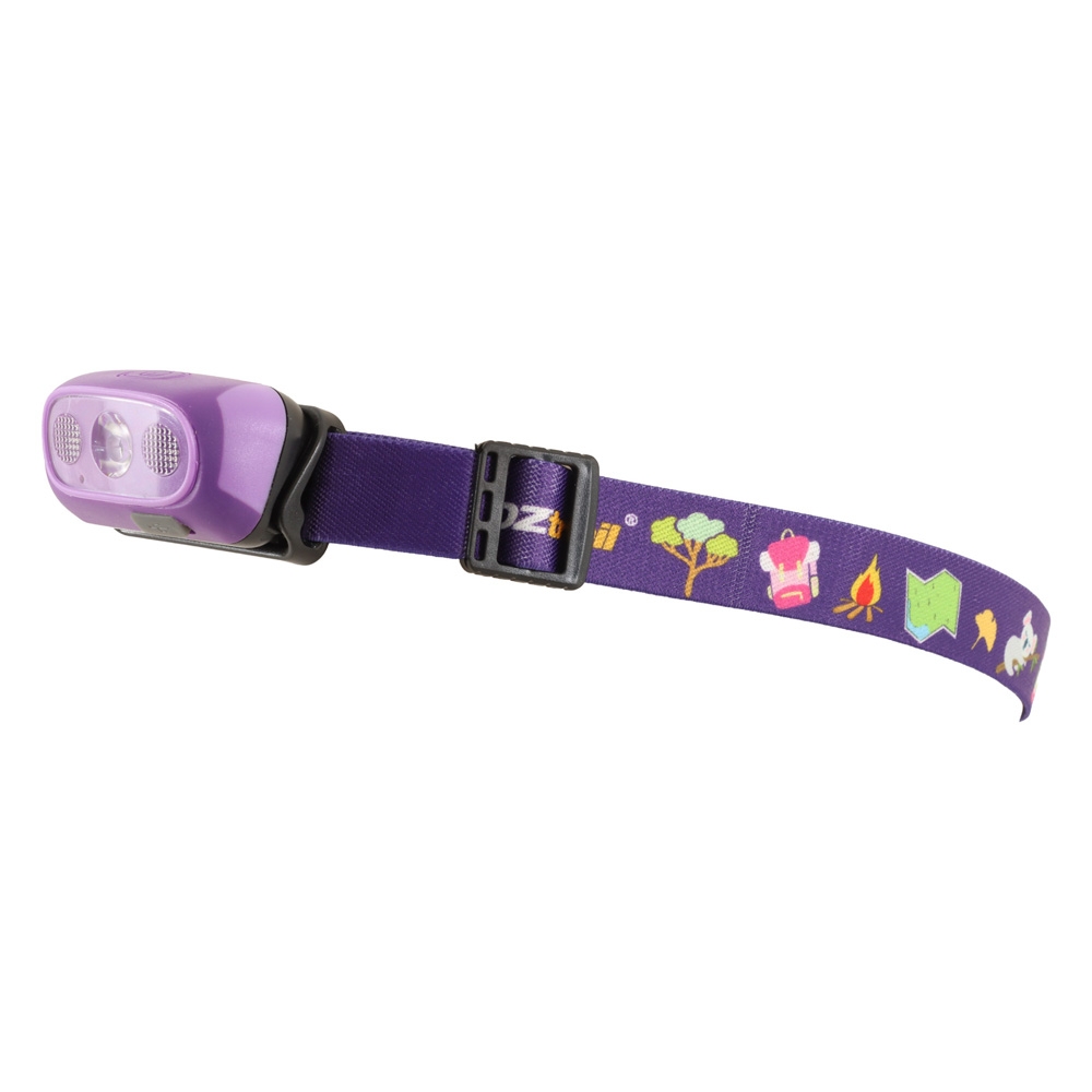 OZtrail Lumos Twinkle Kids Headlamp 80lm Purple