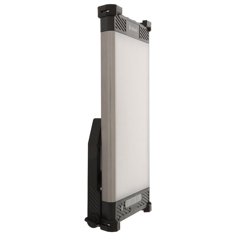 OZtrail Lumos Rechargeable LED Camping Panel Light with Magnetic Stand 2000lm