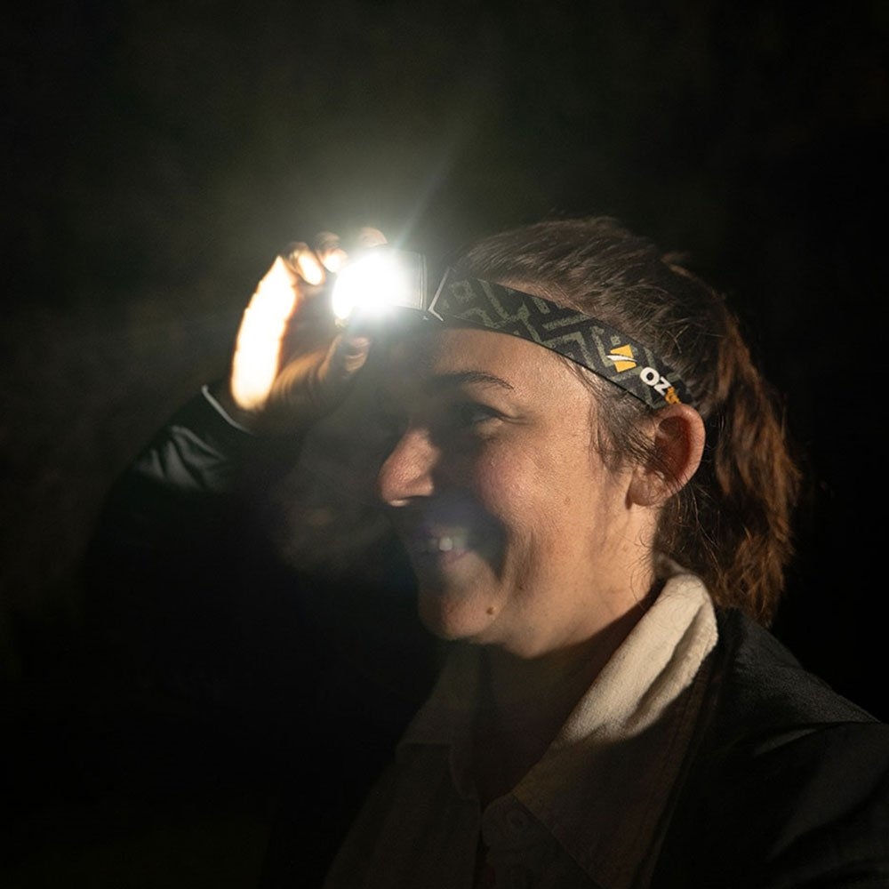 OZtrail Lumos FP200 Rechargeable Headlamp 200lm