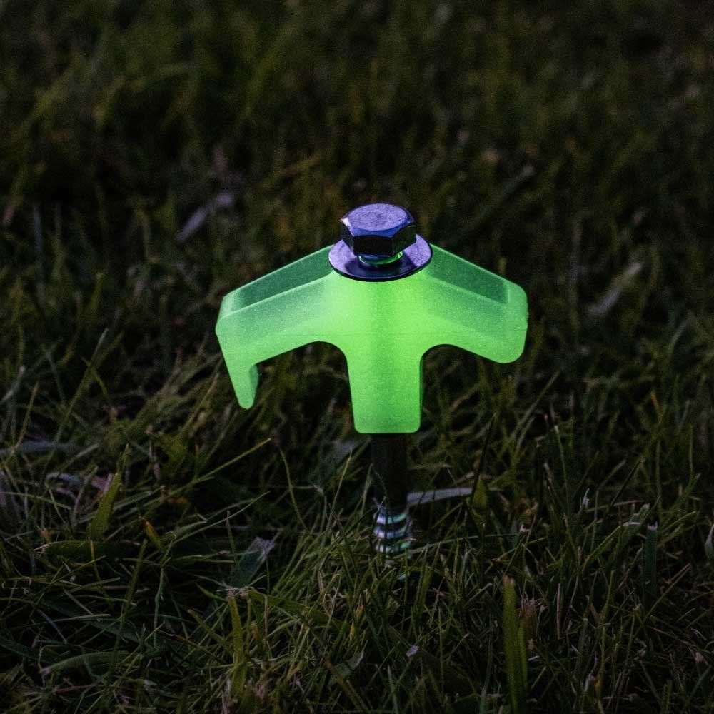 OZtrail Screw-In Glow-in-the-Dark Tent Peg Set Qty 24