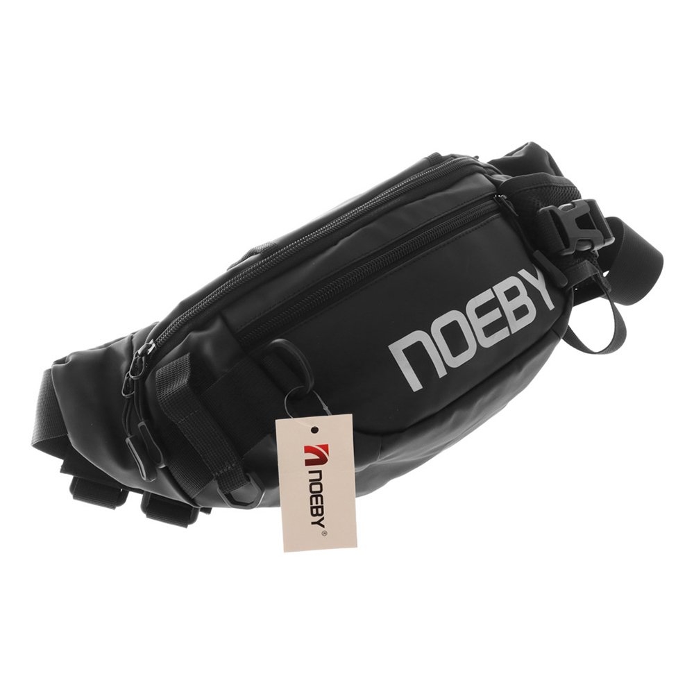 NOEBY Water Resistant Fishing Waist Pack Black