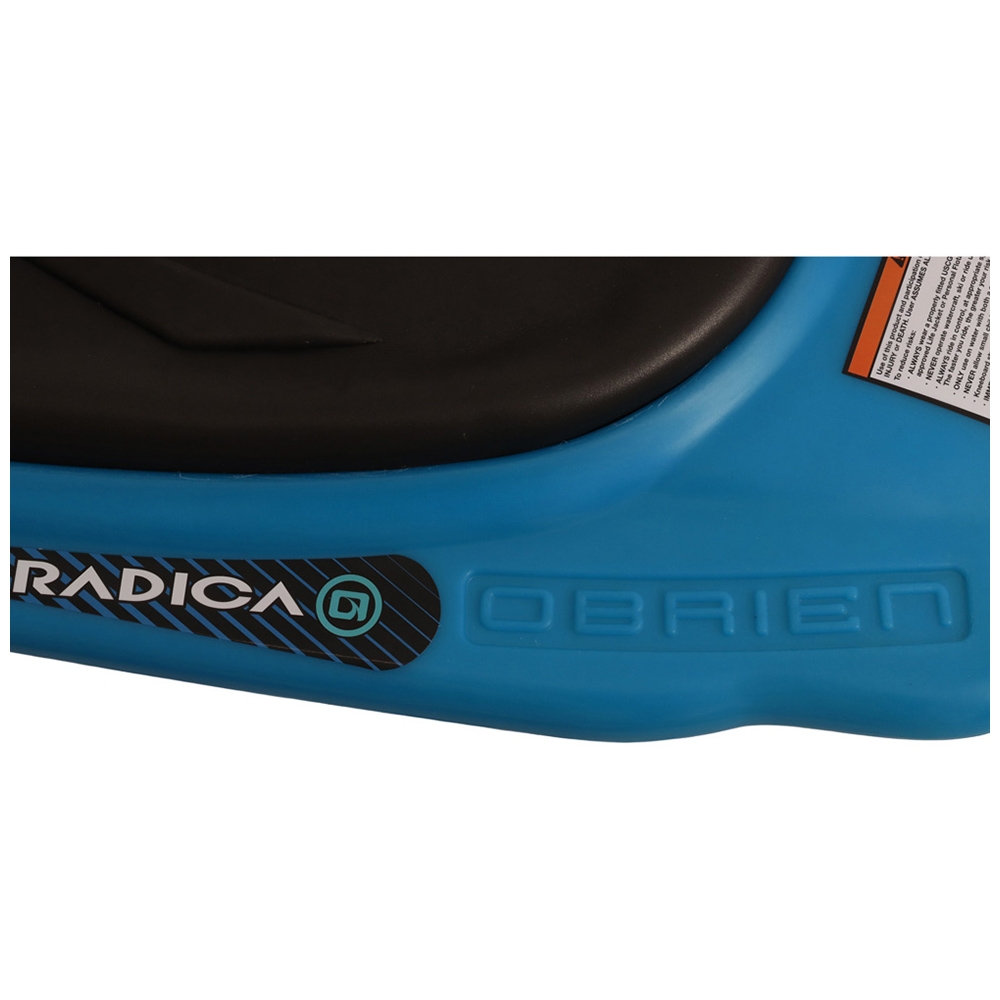 O'Brien Radica Kneeboard with Hook Blue/Green - Brand New - Dent/Hole in Board