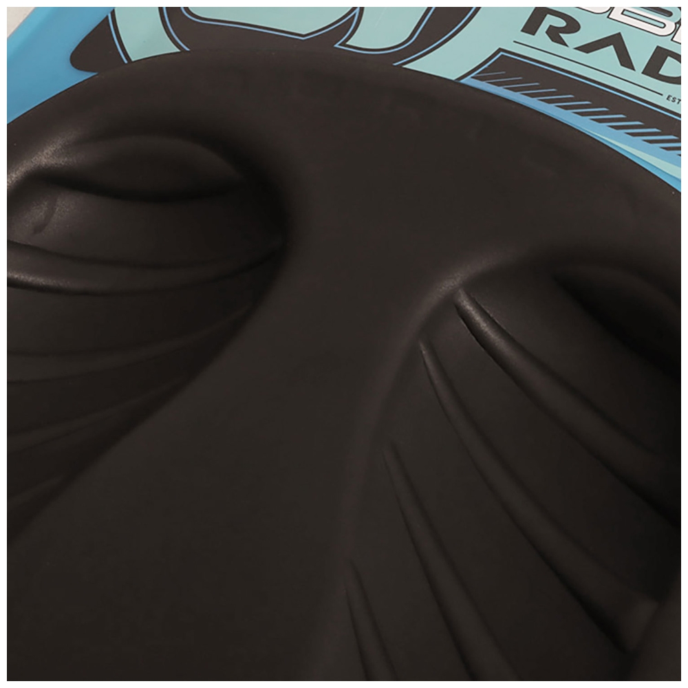 O'Brien Radica Kneeboard with Hook Blue/Green - Brand New - Dent/Hole in Board