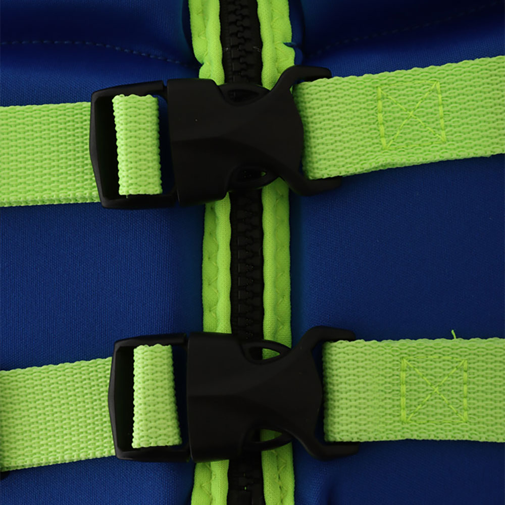 O'Brien Traditional Neoprene Youth Life Jacket Blue/Green 23-40kg