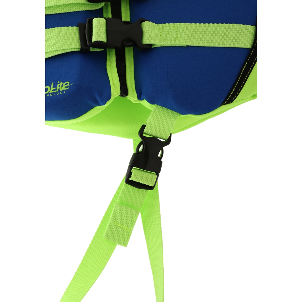 O'Brien Traditional Neoprene Child Life Jacket Blue/Green 14-22kg