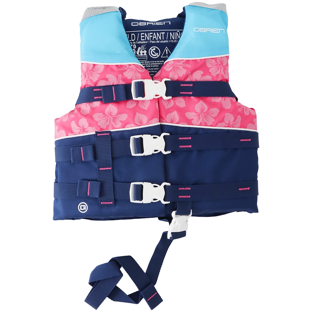 O'Brien Nylon Child Life Jacket 14-24kg Pink