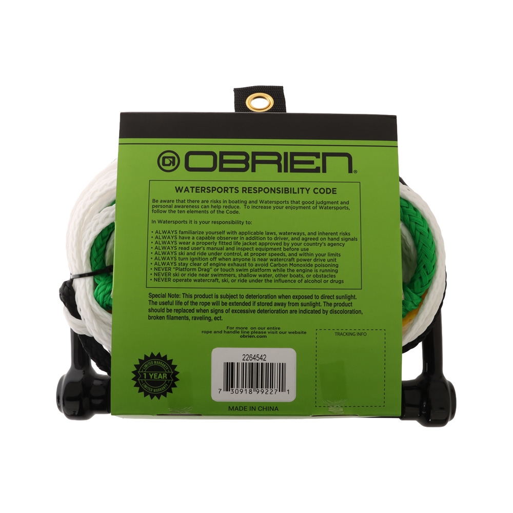 O'Brien Standard 5-Section Water Ski Rope and Handle 75ft