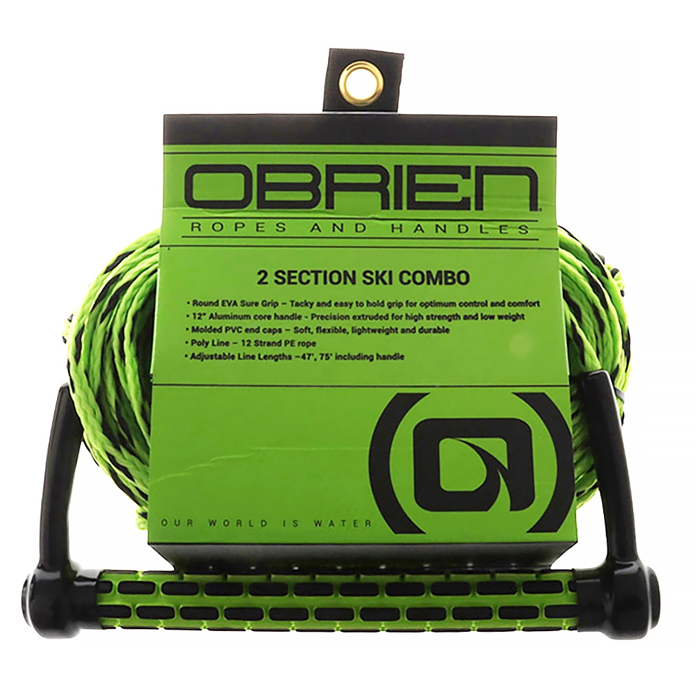 O'Brien 2-Section Water Ski/Wakeboard Rope and Handle 75ft