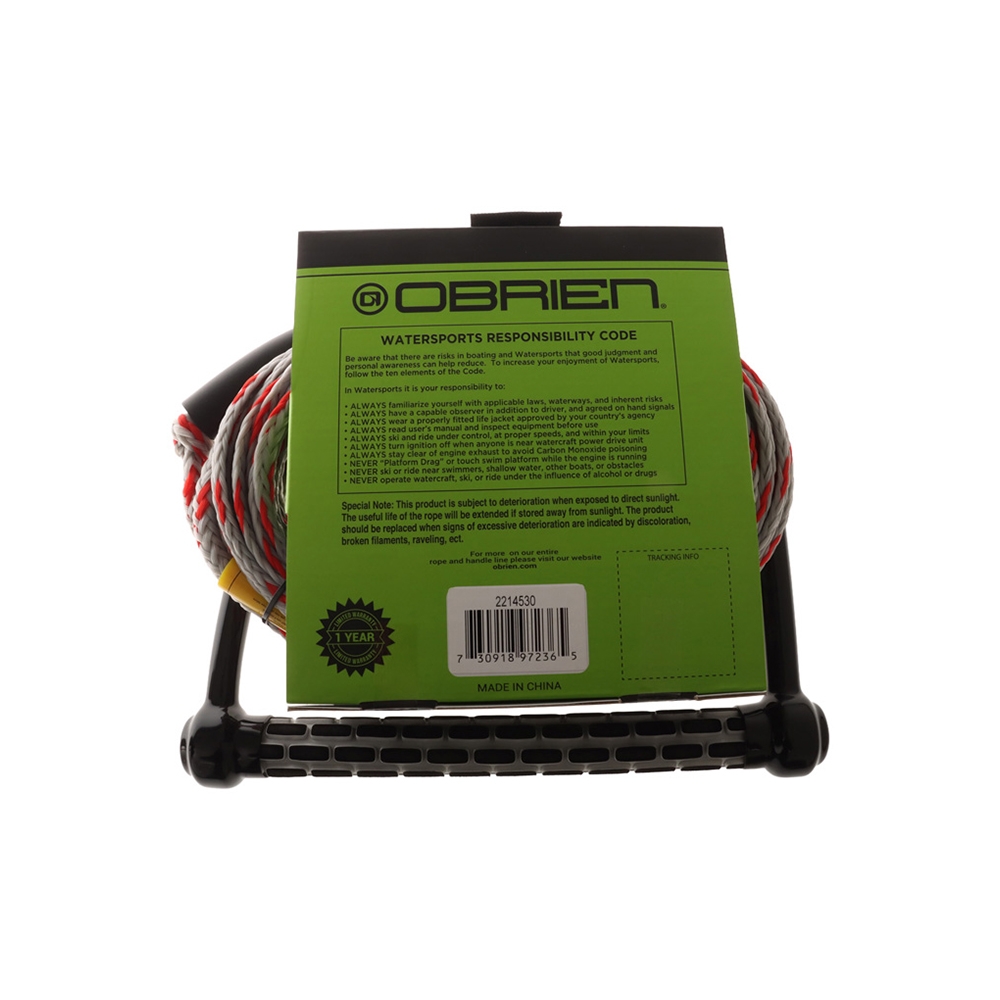 O'Brien 1-Section Water Ski Rope and Handle 75ft