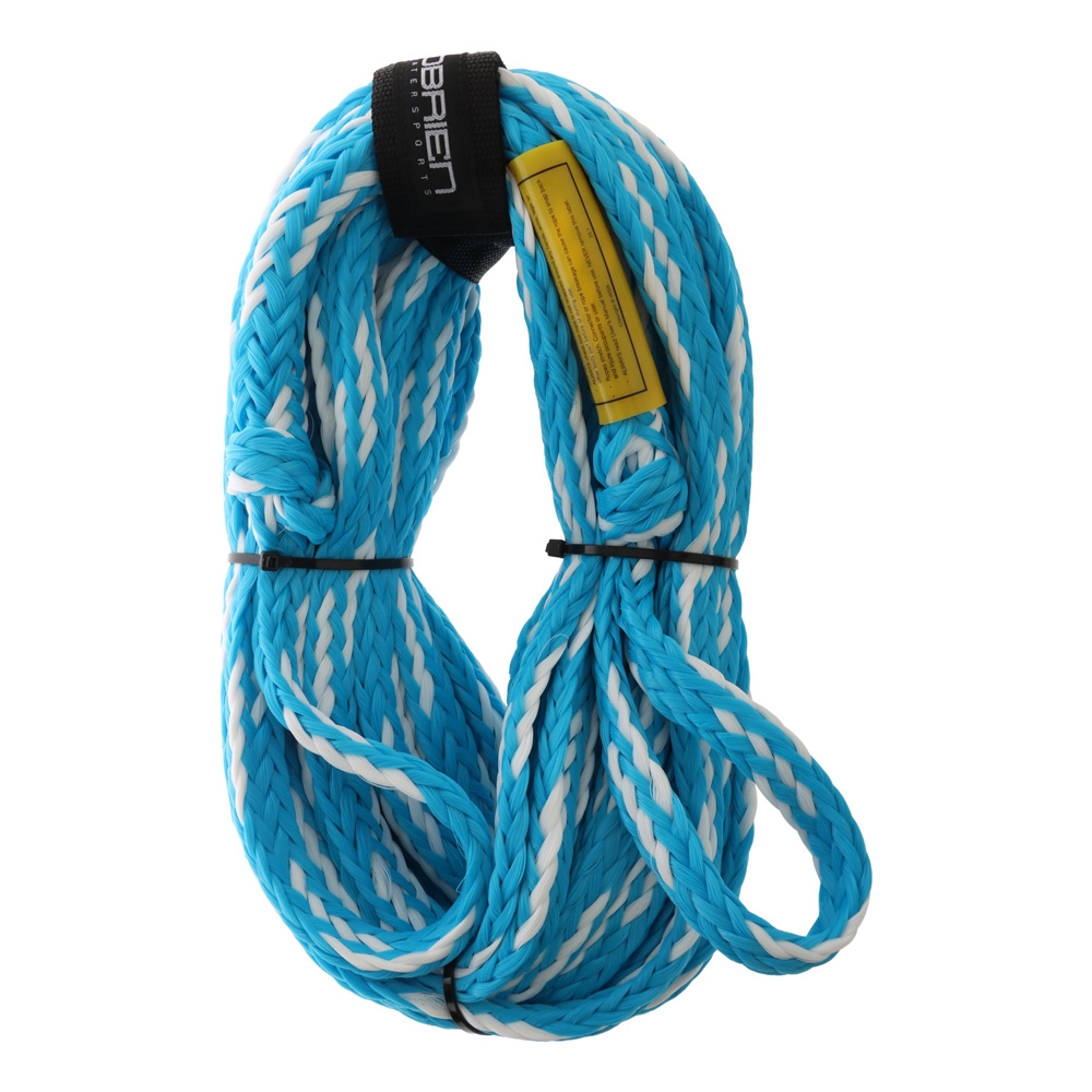 O'Brien 4-Person Ski Tube Rope 60ft Aqua/White