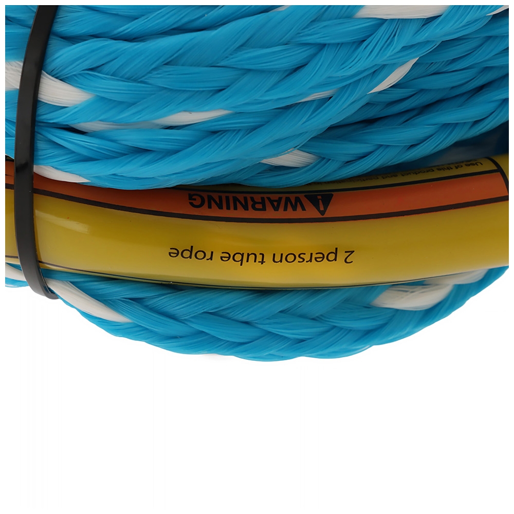 O'Brien 2-Person Ski Tube Rope 60ft Aqua/White