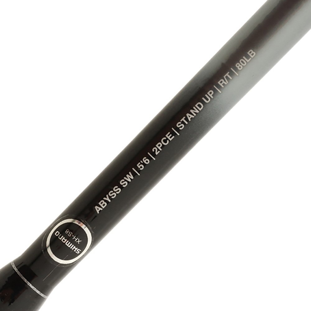 Shimano Tiagra 80 WA Game 25 Abyss SW Dual Butt Game Combo 5ft 6in 80lb 2pc