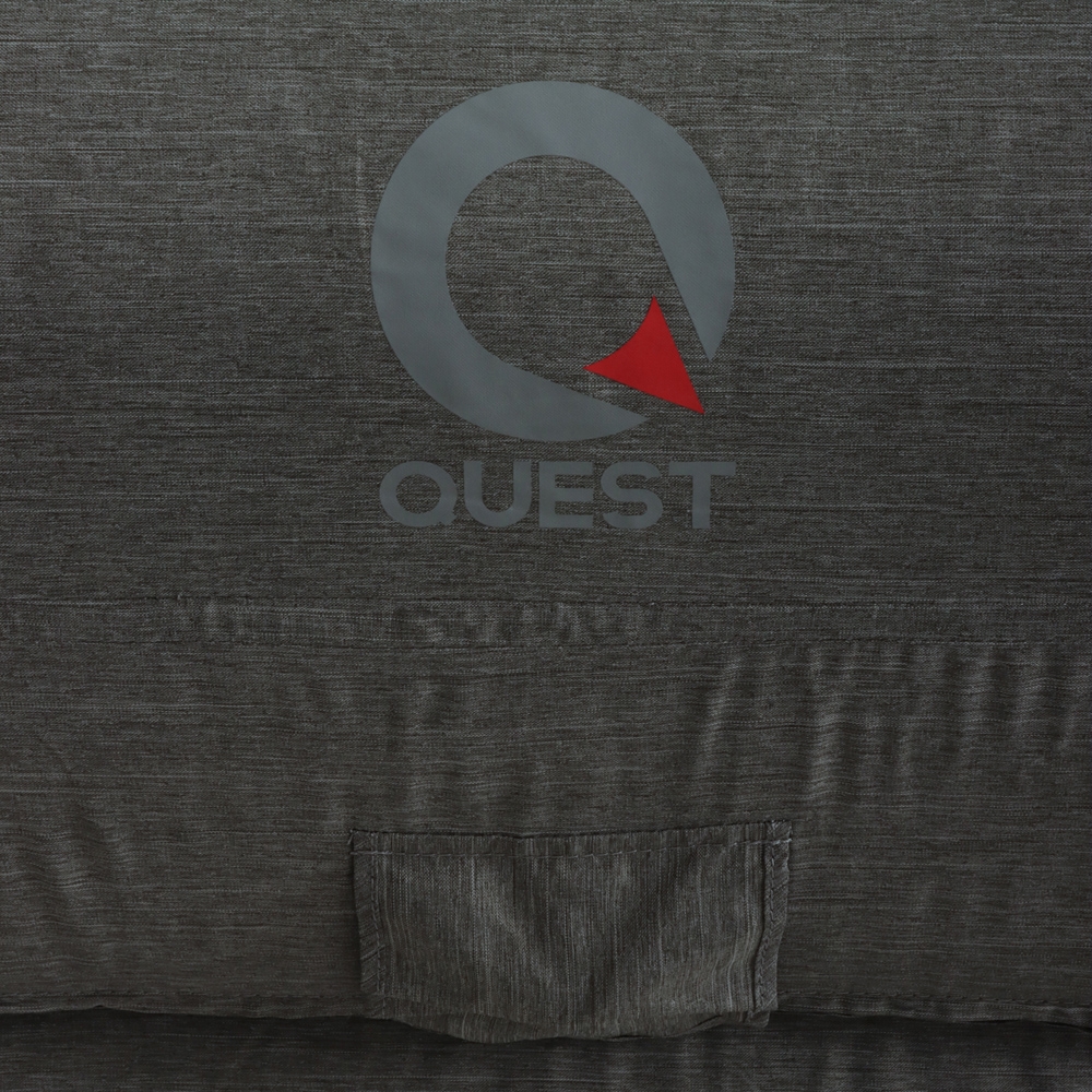 Quest 3-Seater Inflatable Air Sofa with Bag Charcoal Grey