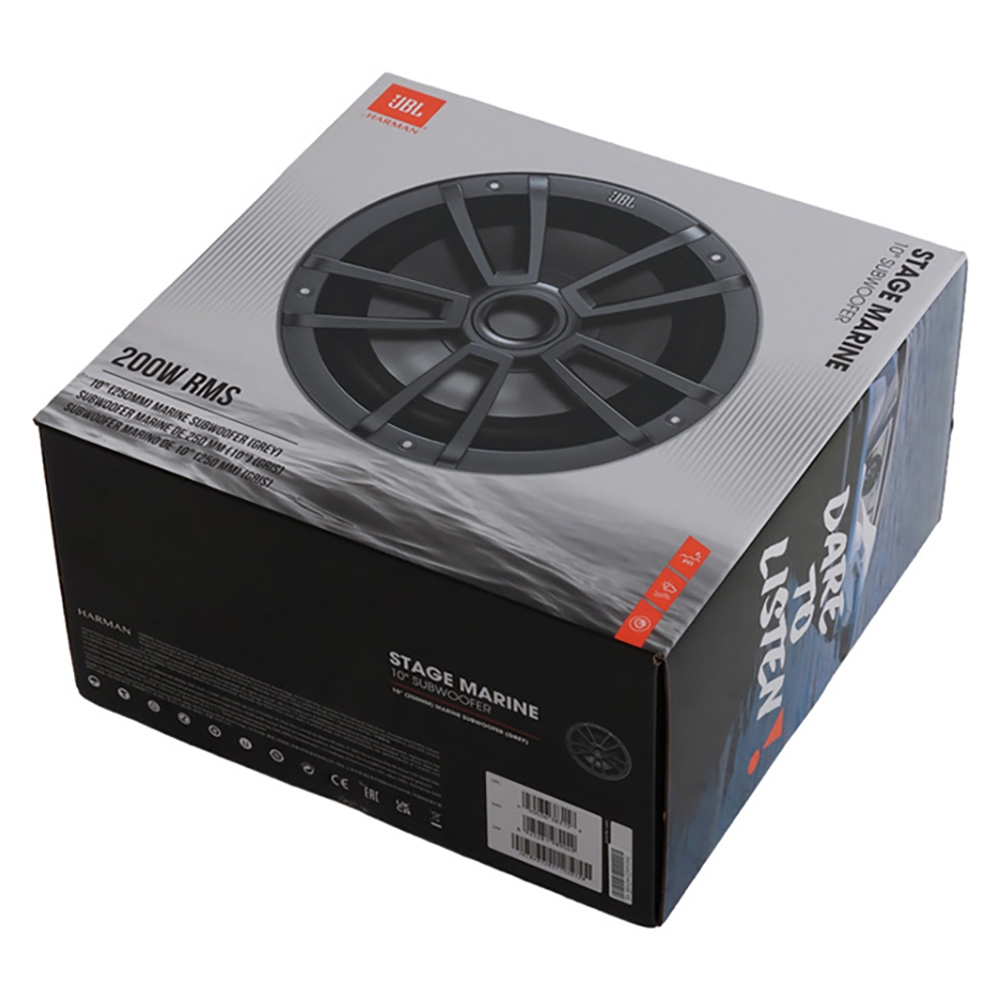 JBL Stage Marine Subwoofer 10in 600W Grey
