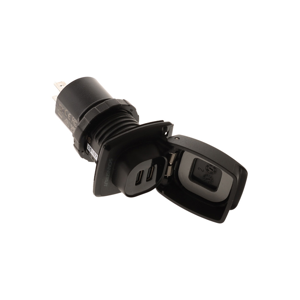 Scanstrut Flip Pro Max Dual USB C Socket