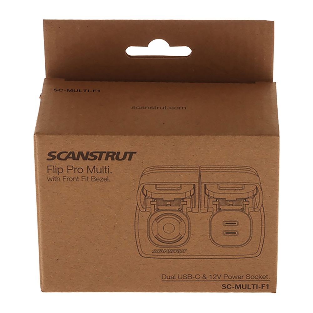 Scanstrut Flip Pro Multi Dual USB C and 12V Socket