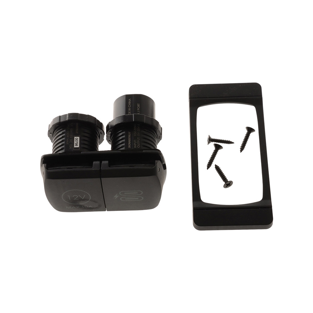 Scanstrut Flip Pro Multi Dual USB C and 12V Socket